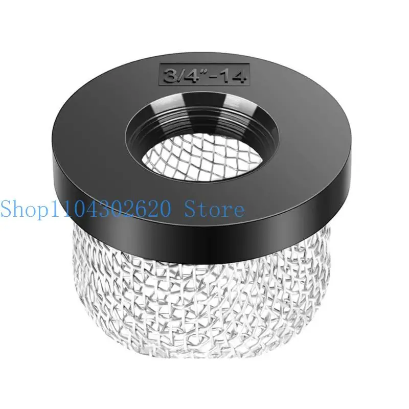 652F Stainless Steel Wire Mesh Screen Strainer Aerator Strainer for Aerator Livewell and Baitwell 3/4''-14 Female
652F Stainless Steel Wire Mesh Screen Strainer Aerator Strainer for Aerator Livewell and Baitwell 3/4''-14 Female