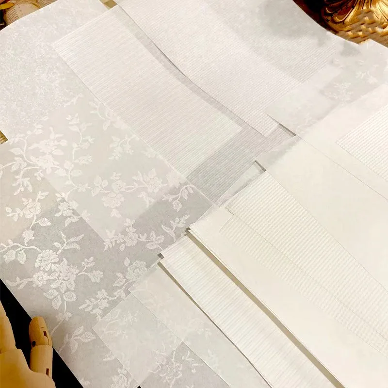 20Pcs A5 Vintage White Rose Scrapbooking Paper Junk Art Journal Collage Crafts Paper DIY Diary Bookmark Decorate Tissue Paper
20Pcs A5 Vintage White Rose Scrapbooking Paper Junk Art Journal Collage Crafts Paper DIY Diary Bookmark Decorate Tissue Paper