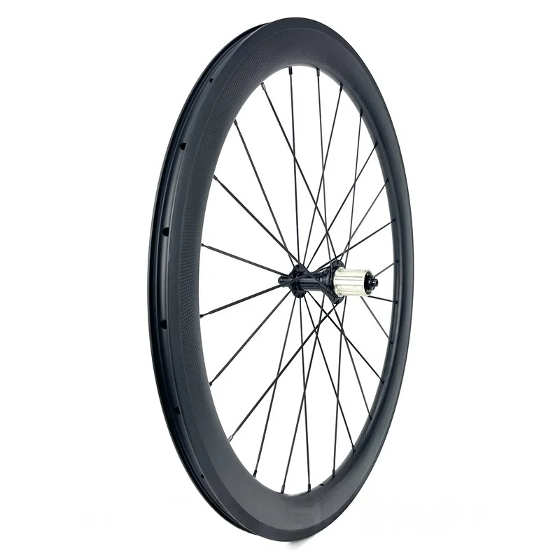 700C Carbon 46mm Clincher Disc Brake Wheelset for Road Bikes 1360g 30mm Depth Ready for Tubeless Bicycle Rim
700C Carbon 46mm Clincher Disc Brake Wheelset for Road Bikes 1360g 30mm Depth Ready for Tubeless Bicycle Rim