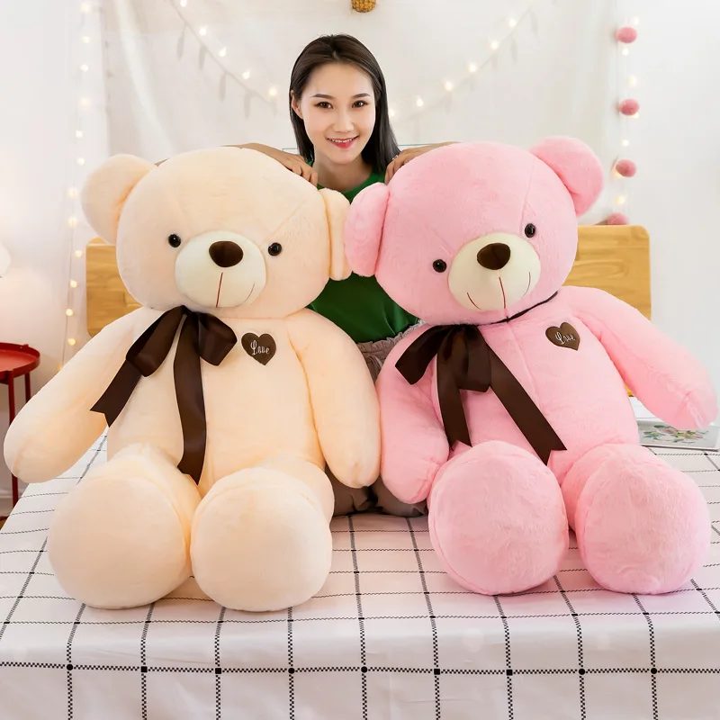 80cm Plush Toy Big Sizeteddy Bear Giant Pink Soft Stuffed Animals Pillow Dolls Grilfriend Girl Wife Birthday Valentines Day
80cm Plush Toy Big Sizeteddy Bear Giant Pink Soft Stuffed Animals Pillow Dolls Grilfriend Girl Wife Birthday Valentines Day
