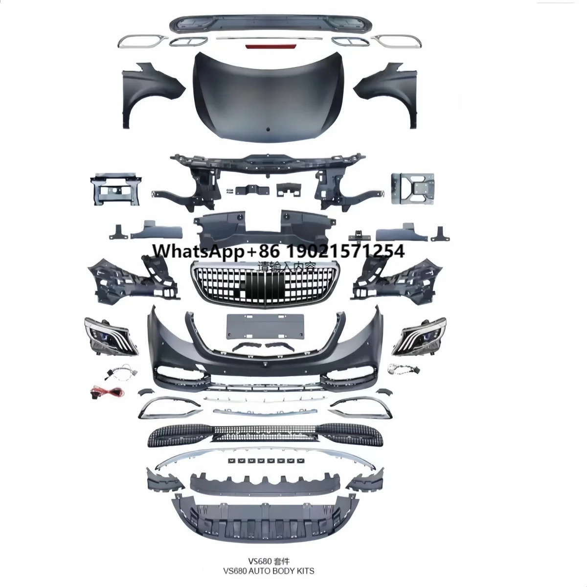MBH Style Bodykit for Mercedes W636 W639 Viano 2006-2015 Upgrade W447 Vito Metris New Condition Car Bumper Headlight Taillight
MBH Style Bodykit for Mercedes W636 W639 Viano 2006-2015 Upgrade W447 Vito Metris New Condition Car Bumper Headlight Taillight