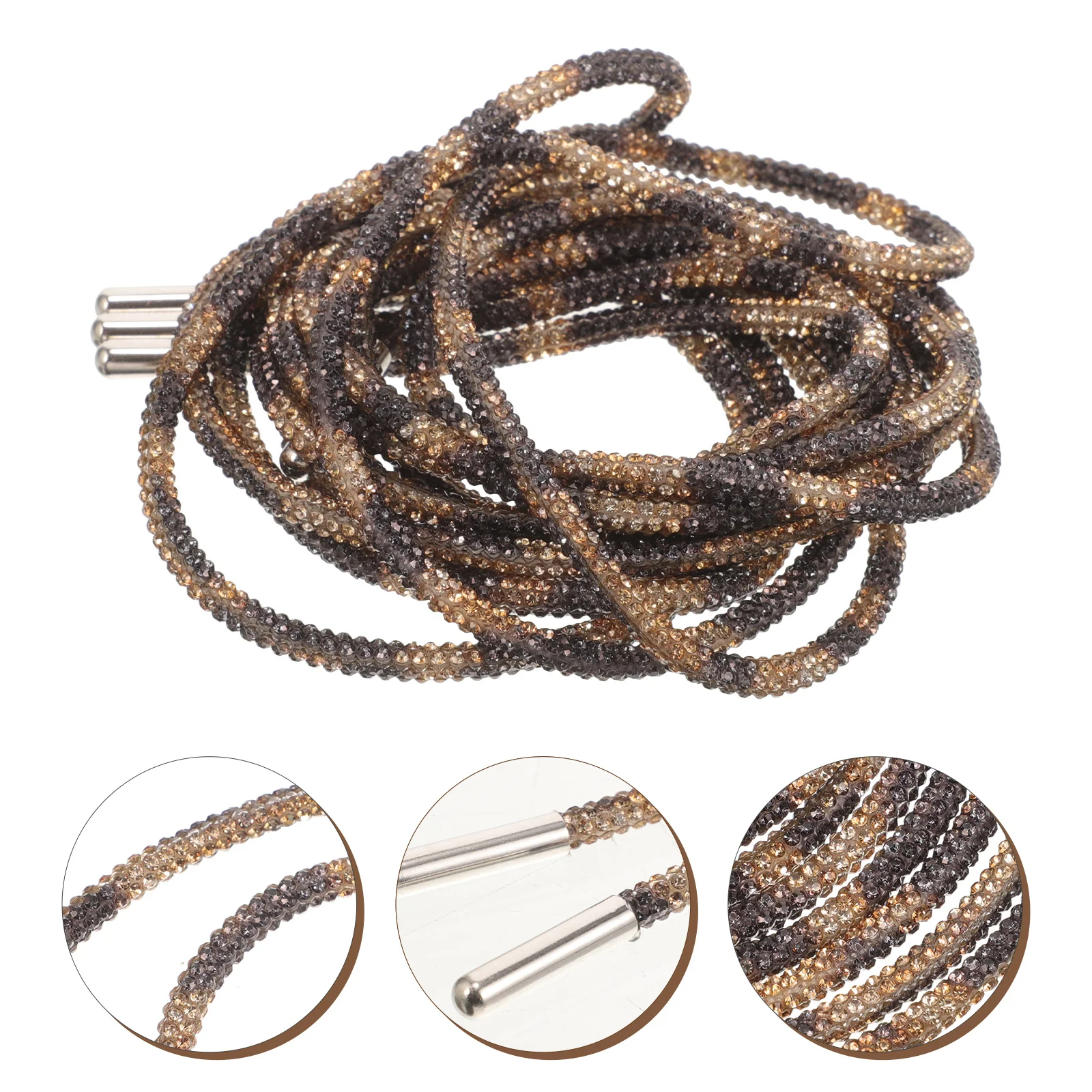 1Pair Rhinestone Shoelaces for Women Sneakers Sports Shoelaces Decorative Fulldiamond Shoe Laces for Adults Boots Stylish
1Pair Rhinestone Shoelaces for Women Sneakers Sports Shoelaces Decorative Fulldiamond Shoe Laces for Adults Boots Stylish