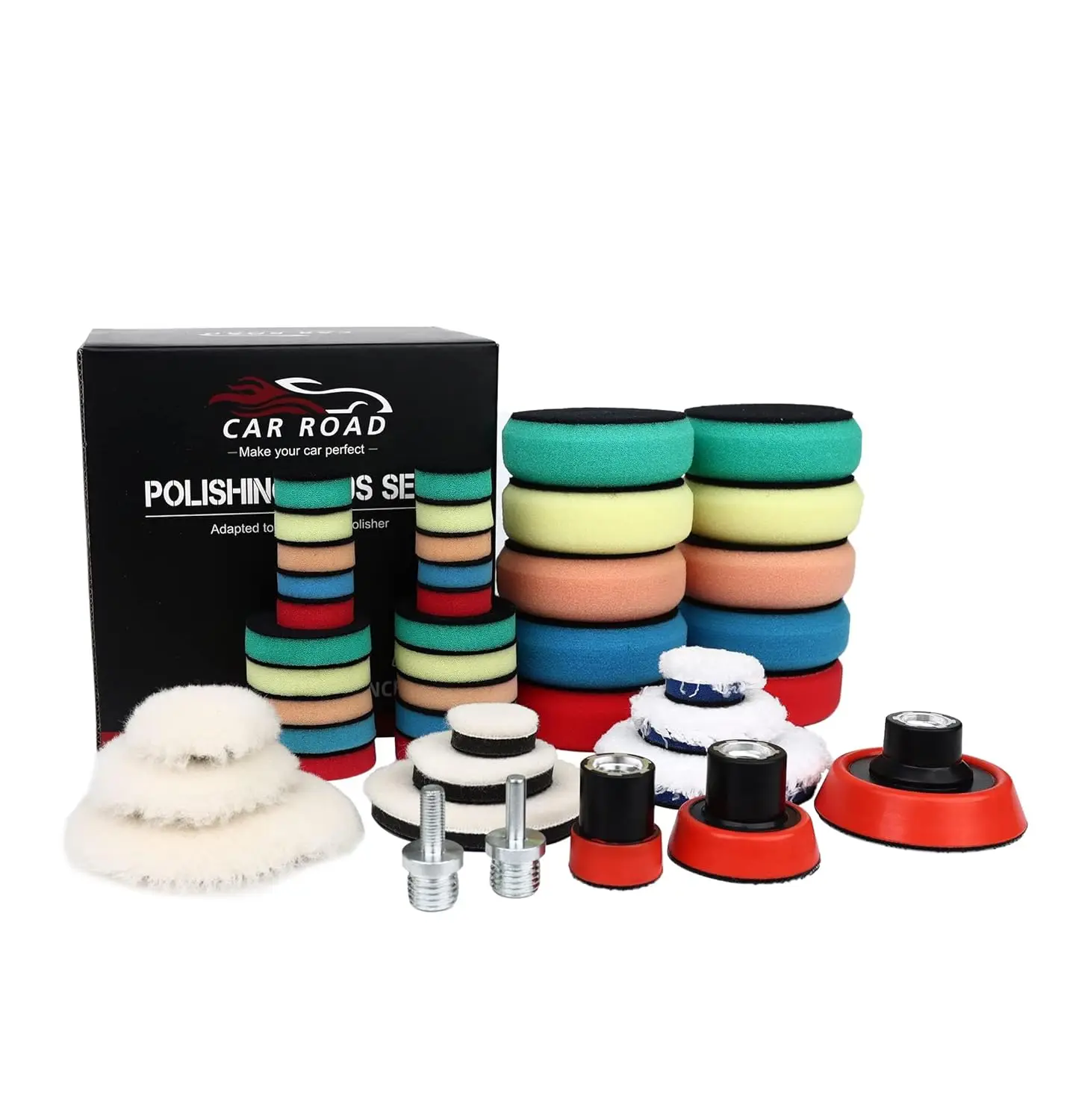 Комплект автомобильных пенопластовых полировальных подушечек, 44 шт. 1-3 дюйма, резьба 5/8-11, аксессуары для полировки и полировки для полировки двойного действия
Комплект автомобильных пенопластовых полировальных подушечек, 44 шт. 1-3 дюйма, резьба 5/8-11, аксессуары для полировки и полировки для полировки двойного действия