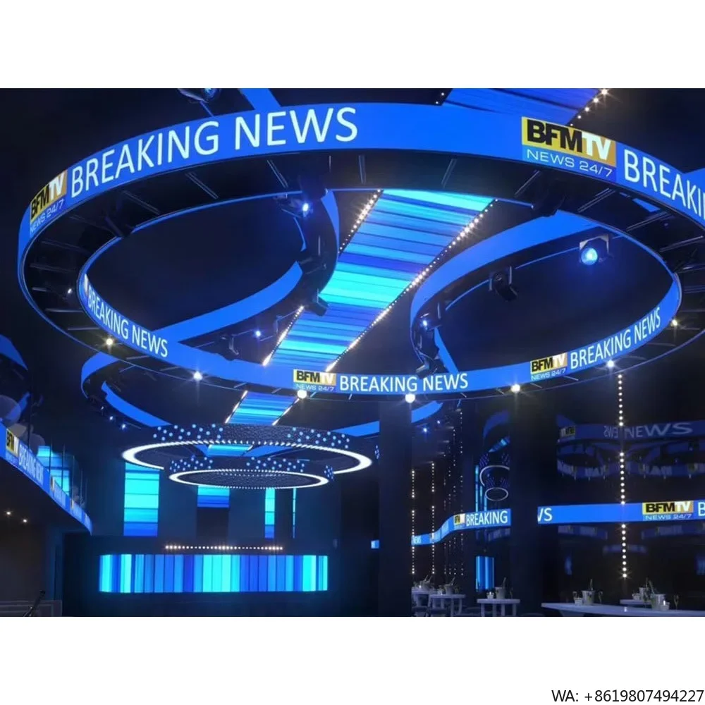 P1.5 P2 P3 P4 Large Size Soft Flexible Curved LED Display Screen Custom Round Column Indoor LED Video Wall Panel for Commercial
P1.5 P2 P3 P4 Large Size Soft Flexible Curved LED Display Screen Custom Round Column Indoor LED Video Wall Panel for Commercial