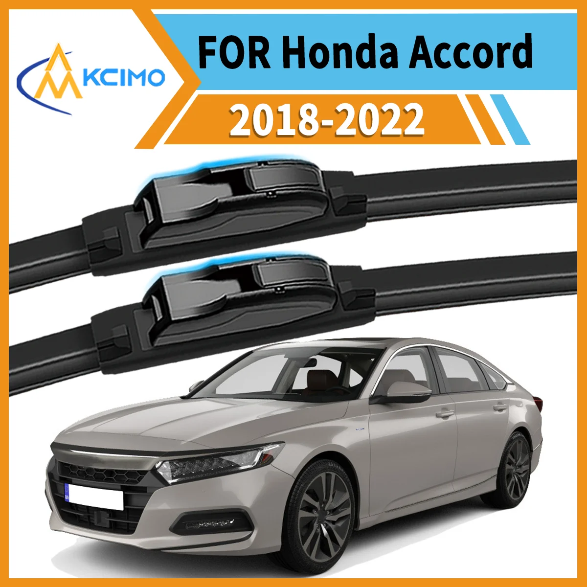 Premium All-Season Duo 2 Front Wiper Blades Compatible with for Honda Accord 2018-2022 Crystal Clear Vision & Enhanced Safety
Premium All-Season Duo 2 Front Wiper Blades Compatible with for Honda Accord 2018-2022 Crystal Clear Vision & Enhanced Safety