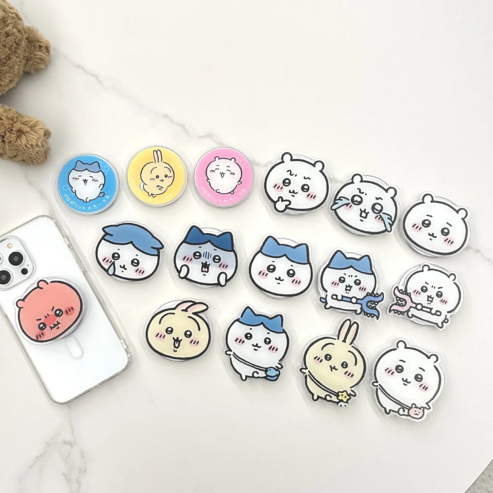 2024 Chiikawa Cute Phone Holder Hachiware Usagi Anime Kawaii Phone Finger Clasp ちいかわ Cartoon Retractable Folding Decorative Gift
2024 Chiikawa Cute Phone Holder Hachiware Usagi Anime Kawaii Phone Finger Clasp ちいかわ Cartoon Retractable Folding Decorative Gift