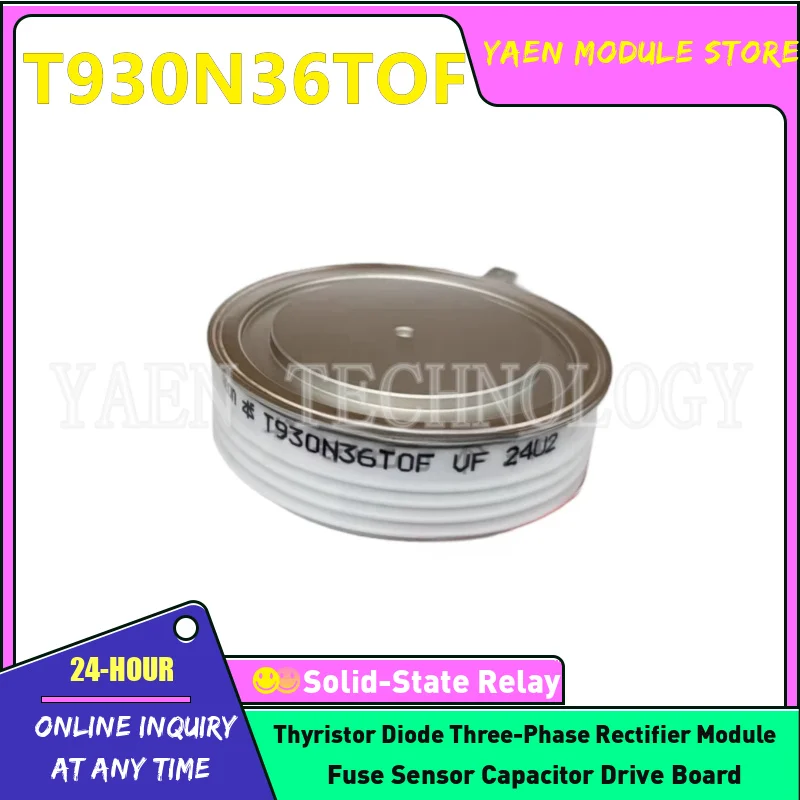 T901N32TOF T901N38TOF T930N36TOF T930N34TOF T930N32TOF T930N30TOF Новый тиристорный модуль В наличии
T901N32TOF T901N38TOF T930N36TOF T930N34TOF T930N32TOF T930N30TOF Новый тиристорный модуль В наличии