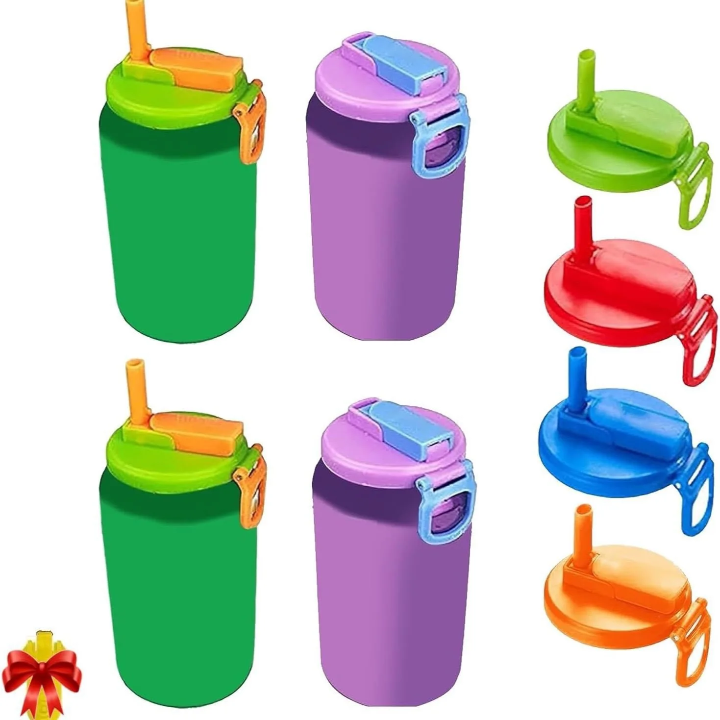 Straws Soda Can Covers Collapsible pull - tab straw lid, integrated anti - spill and sealed lid for cola cups
Straws Soda Can Covers Collapsible pull - tab straw lid, integrated anti - spill and sealed lid for cola cups