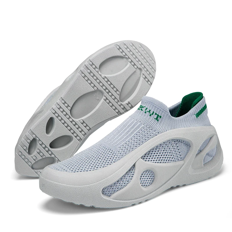 Men's Running Shoes Thin Mesh Breathable Slip-On Sports Sneaker Casual One-Step Socks Design for Comfort Tennis Shoes for Women
Men's Running Shoes Thin Mesh Breathable Slip-On Sports Sneaker Casual One-Step Socks Design for Comfort Tennis Shoes for Women