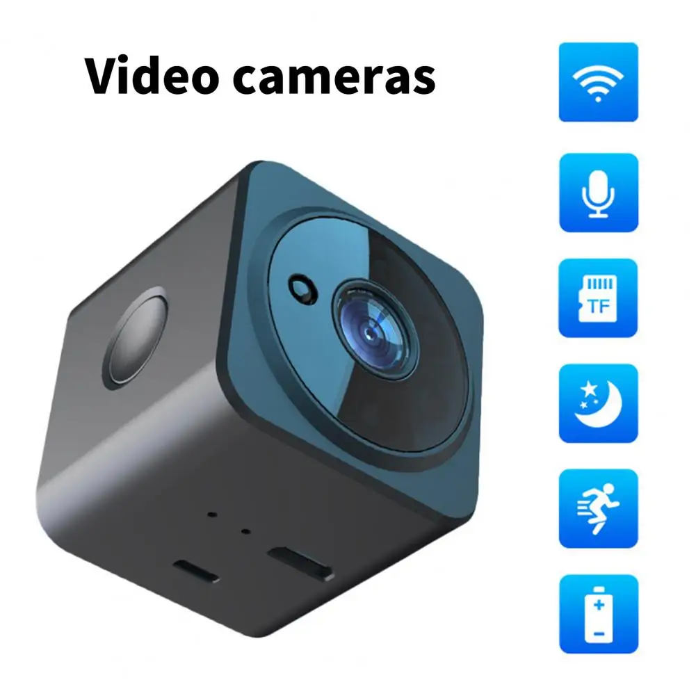 Mini Camera High Resolution Two-way Intercom Motion Detection Night Vision Wireless 1080P Smart IP Camera for Home
Mini Camera High Resolution Two-way Intercom Motion Detection Night Vision Wireless 1080P Smart IP Camera for Home