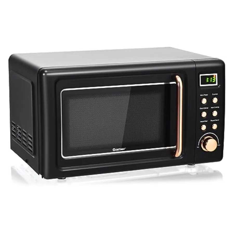 Retro Countertop Microwave Oven 0.7Cu.ft 700-Watt High Energy Efficiency 5 Micro Power Delayed Start Glass Turntable Viewing Wi
Retro Countertop Microwave Oven 0.7Cu.ft 700-Watt High Energy Efficiency 5 Micro Power Delayed Start Glass Turntable Viewing Wi