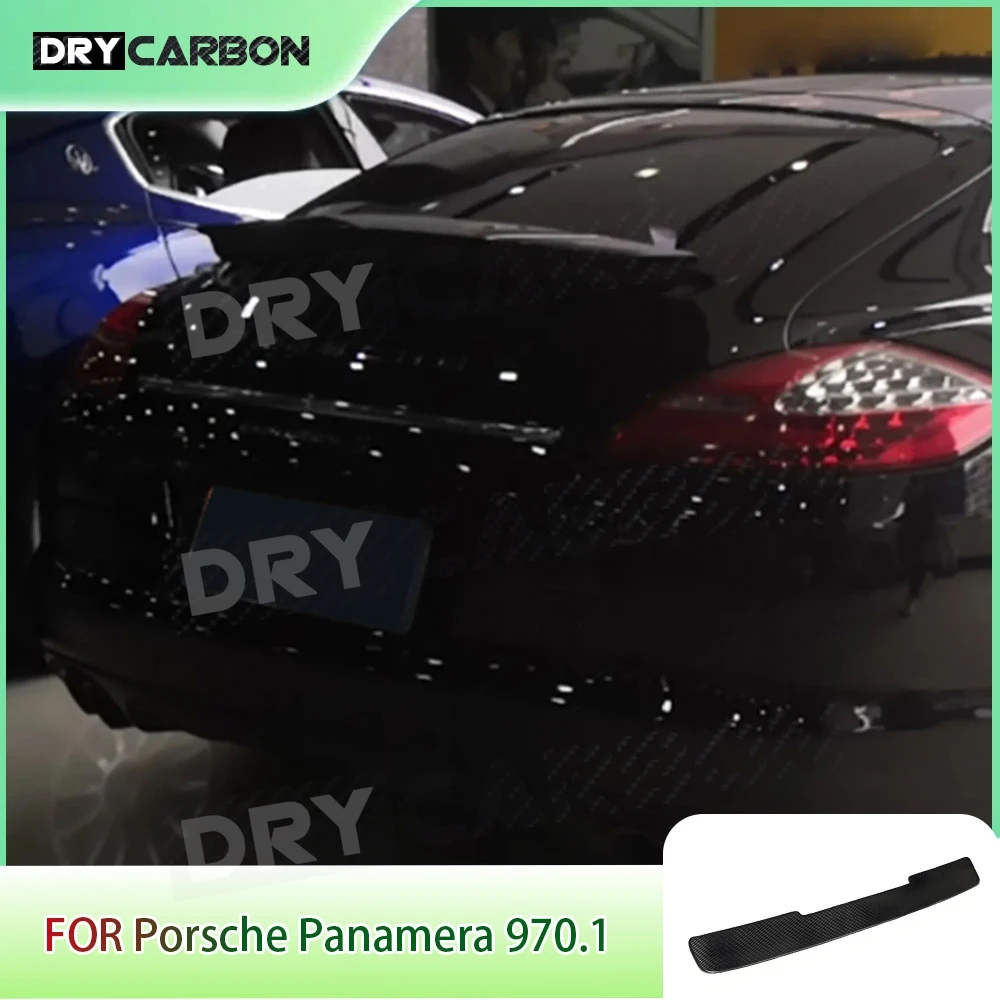 Dry Carbon Fiber Rear Spoiler For Porsche Panamera 970 970.1 970.2 2010-2016 Rear Roof Spoiler Wing Accessories FRP
Dry Carbon Fiber Rear Spoiler For Porsche Panamera 970 970.1 970.2 2010-2016 Rear Roof Spoiler Wing Accessories FRP