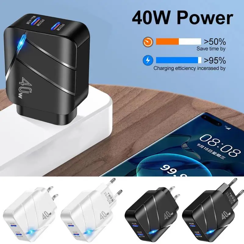 Fast Charging Charger Type C Fast Charger Travel Portable 40W Type C Charger Two Port Charger For A Wide Range Of Models For
Fast Charging Charger Type C Fast Charger Travel Portable 40W Type C Charger Two Port Charger For A Wide Range Of Models For