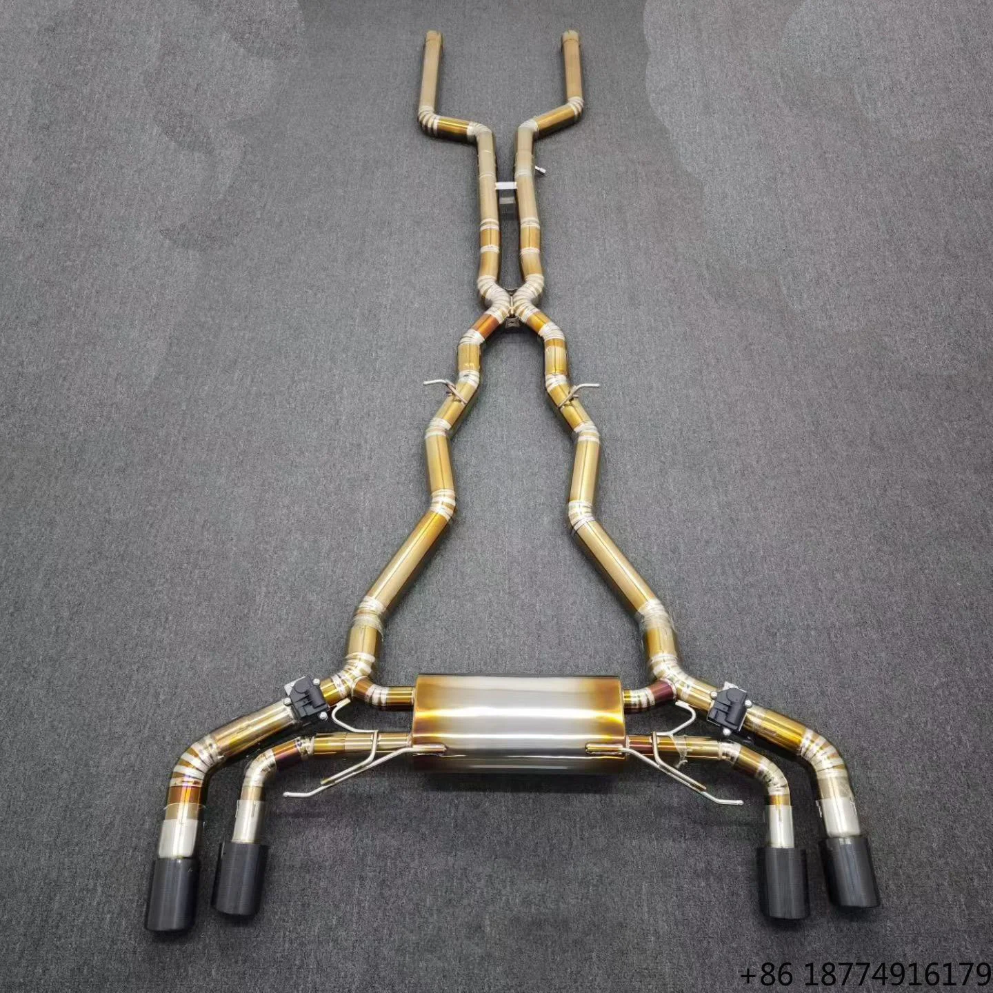 Rytan Exhaust Pipe Exhaust Valved Titanium Valvetronic Exhaust System Catback for M5 F90
Rytan Exhaust Pipe Exhaust Valved Titanium Valvetronic Exhaust System Catback for M5 F90