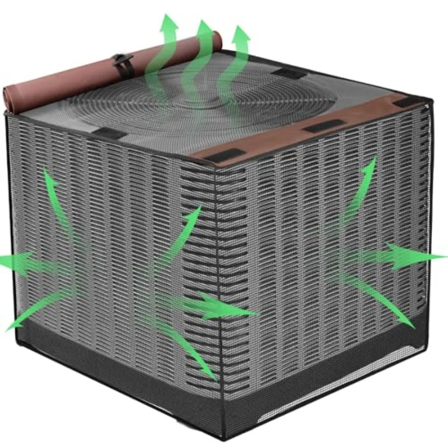 s for Outside, Breathable Full Mesh With Waterproof Top for All Seasons, AC Unit Cover Protect from Cotttonwood Fluff, Leaves,
s for Outside, Breathable Full Mesh With Waterproof Top for All Seasons, AC Unit Cover Protect from Cotttonwood Fluff, Leaves,