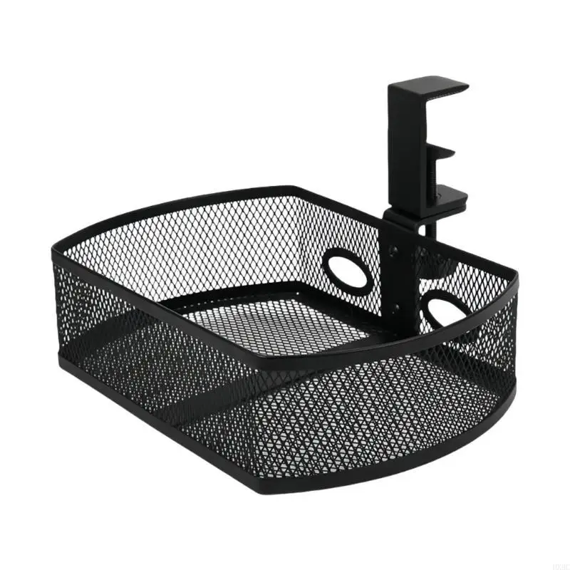 360 ° rotating storage rack under the desk, office desk, no punching metal storage box, stable with wire holes
360 ° rotating storage rack under the desk, office desk, no punching metal storage box, stable with wire holes