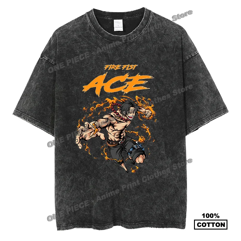 Japanese Anime One Piece - Portgas·D·Ace Print T Shirt y2k Harajuku Street Men Women Short Sleeve Cotton Vintage Oversized Tees
Japanese Anime One Piece - Portgas·D·Ace Print T Shirt y2k Harajuku Street Men Women Short Sleeve Cotton Vintage Oversized Tees
