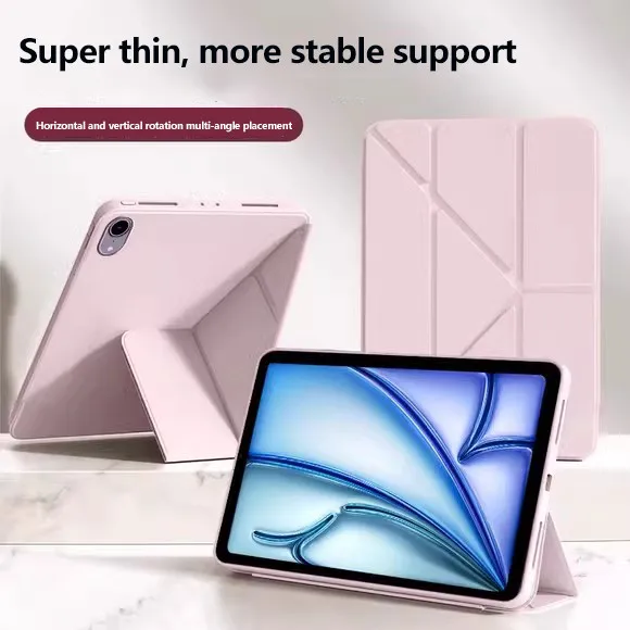 Мягкий силиконовый чехол для iPad 2025 11th Gen A16 Air 11 Air13 2025 M3 Air7 Mini 7 A17 Pro 11 10th 10.9 10.2 9.7 Y-Fold Stand Cover
Мягкий силиконовый чехол для iPad 2025 11th Gen A16 Air 11 Air13 2025 M3 Air7 Mini 7 A17 Pro 11 10th 10.9 10.2 9.7 Y-Fold Stand Cover