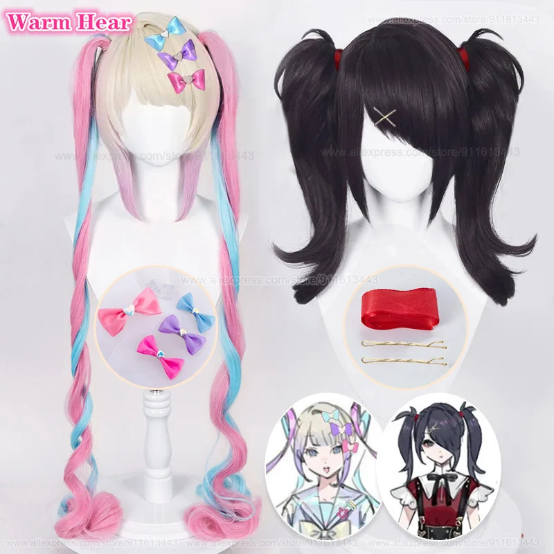 Game Synthetic Hair KAngel Ame Cosplay Wig Kawaii Angel-chan Ame-chan Cosplay Anime Wig Heat Resistant Hair Rain Wigs + Wig Cap
Game Synthetic Hair KAngel Ame Cosplay Wig Kawaii Angel-chan Ame-chan Cosplay Anime Wig Heat Resistant Hair Rain Wigs + Wig Cap