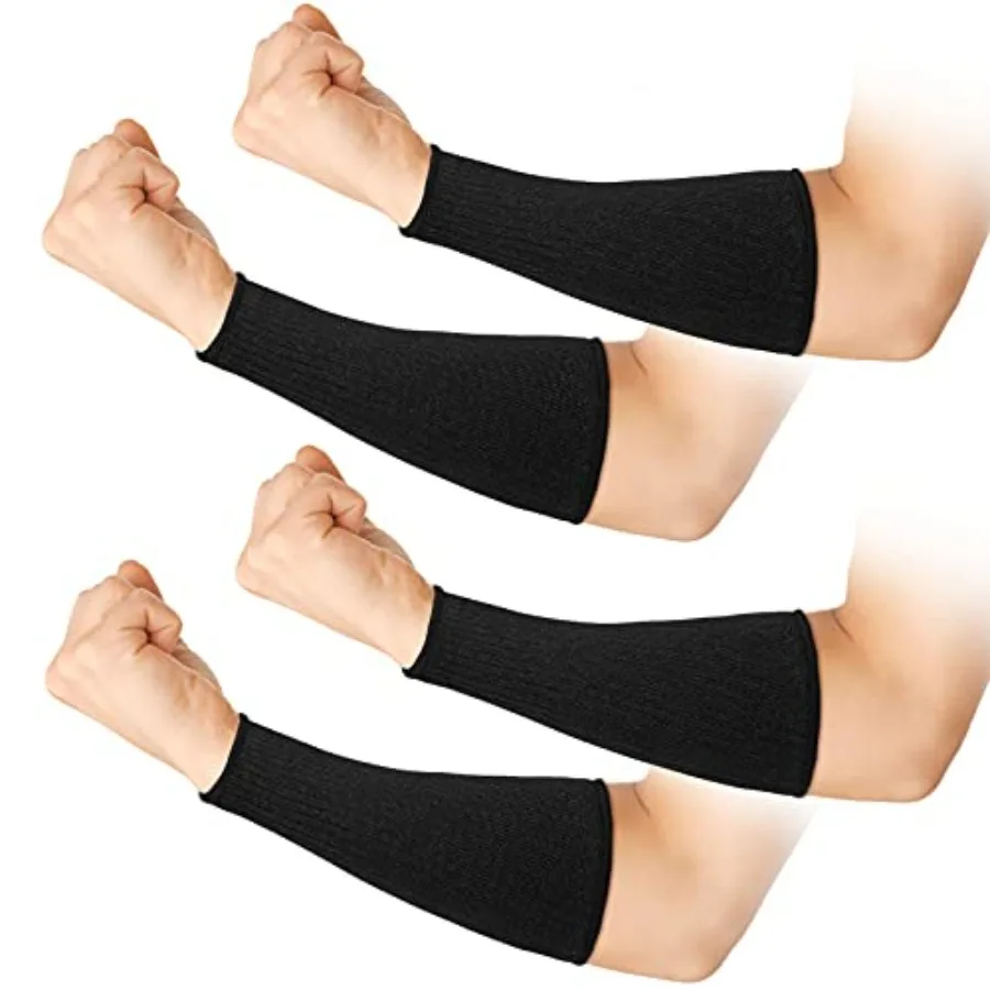 2 Pairs Cut Resistant Sleeve Arm Protection Sleeves Level 5 Protection Safety Protective Sleeves for Men Women Black, 8.6 x 3.7
2 Pairs Cut Resistant Sleeve Arm Protection Sleeves Level 5 Protection Safety Protective Sleeves for Men Women Black, 8.6 x 3.7