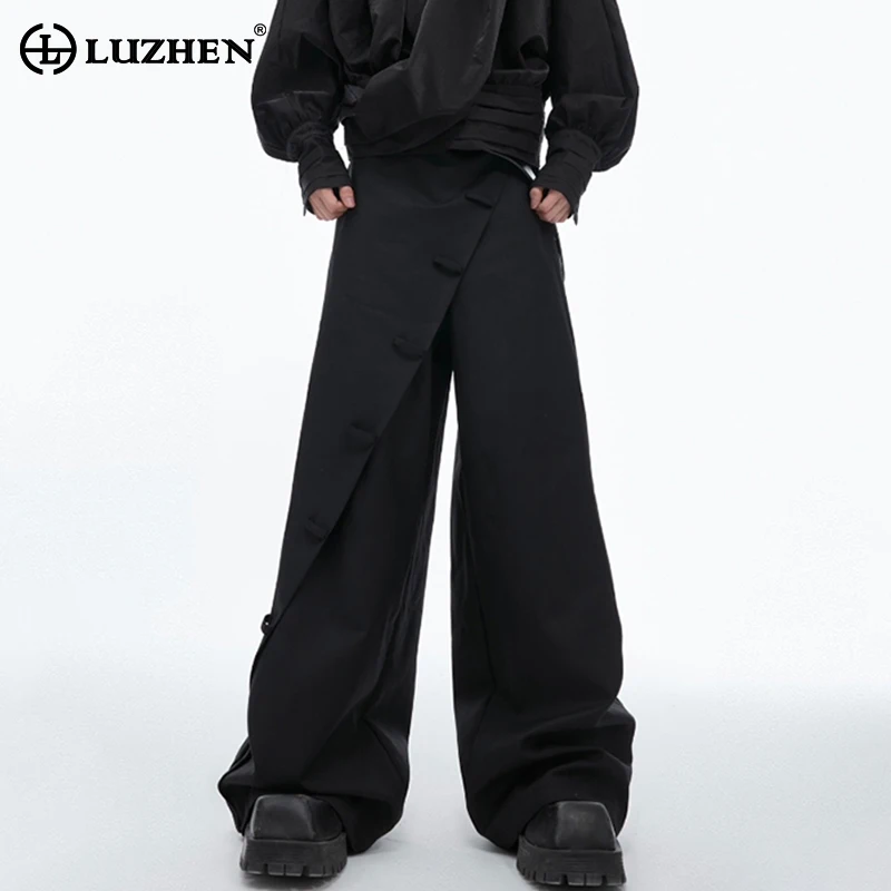 LUZHEN 2024 Fashion High Street Splicing Design Casual Pants Men's New Original Personalized Stylish Solid Color Trousers LZ4000
LUZHEN 2024 Fashion High Street Splicing Design Casual Pants Men's New Original Personalized Stylish Solid Color Trousers LZ4000