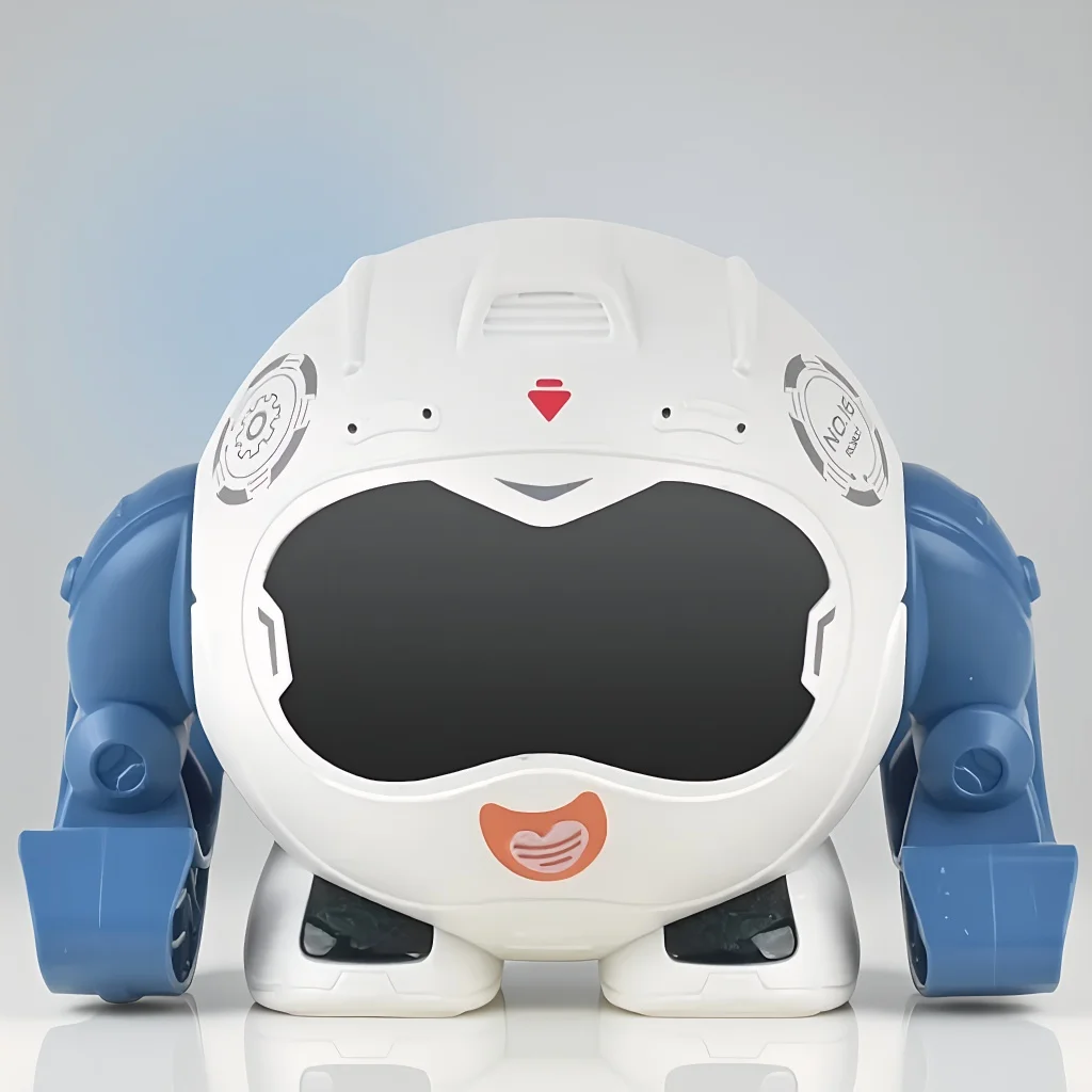 Детский качающийся танцевальный робот со светящимися музыкальными игрушками
Детский качающийся танцевальный робот со светящимися музыкальными игрушками