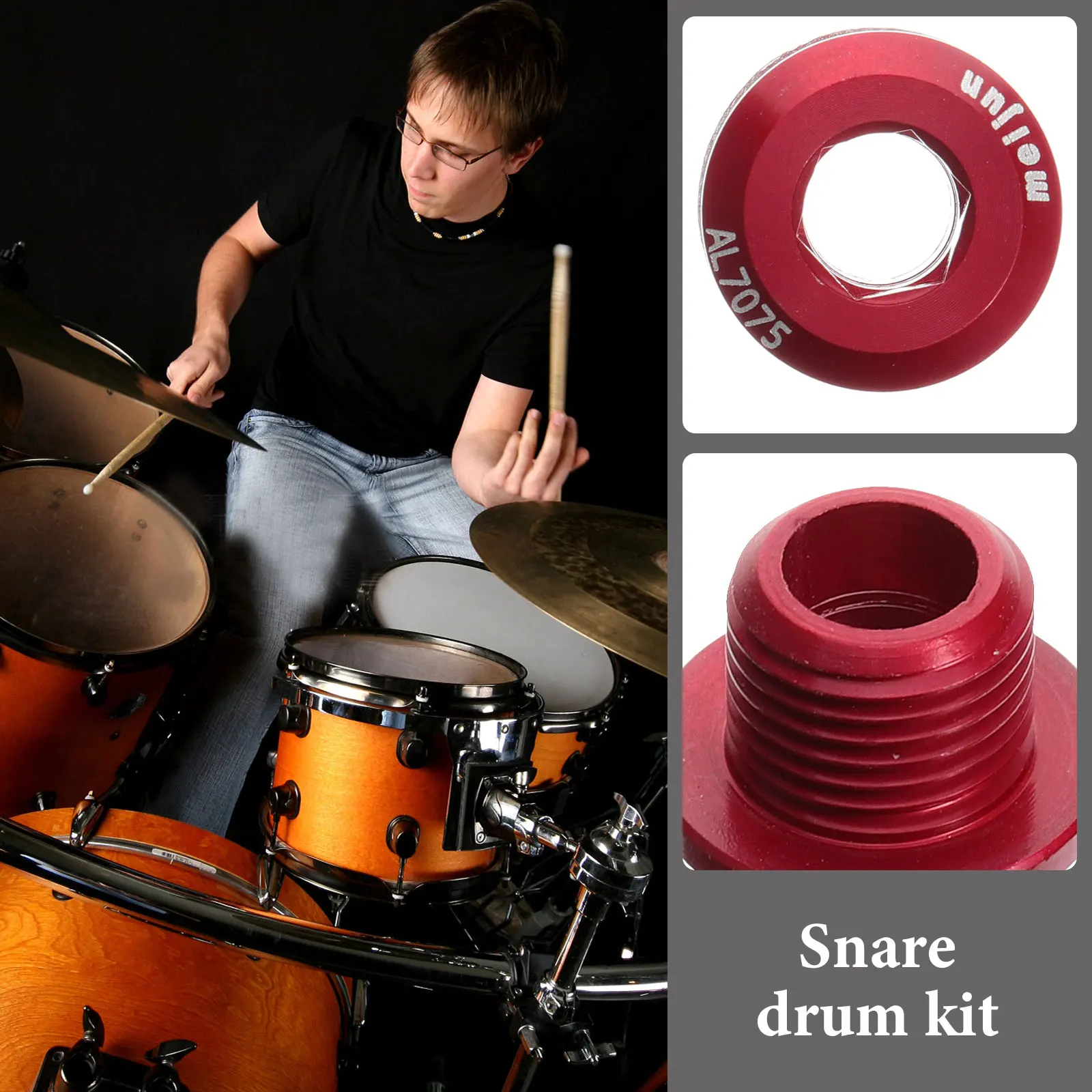 Air Hole Screw Metal Drum Vents Bass Accessories Snare Replacement for Aluminum Alloy Percussion Instrument Part Parts
Air Hole Screw Metal Drum Vents Bass Accessories Snare Replacement for Aluminum Alloy Percussion Instrument Part Parts