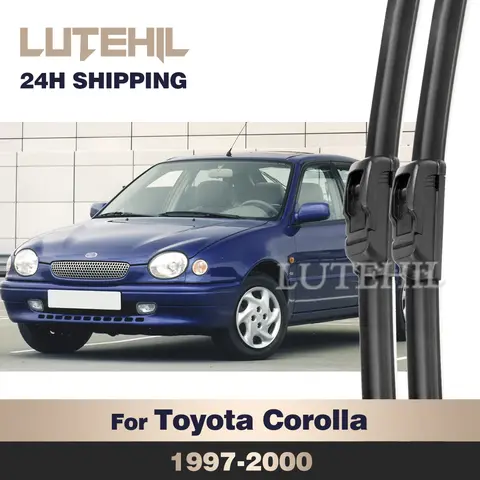 Toyota Corolla için E110 1997-2000 1998 1999 Silecek Ön Silecek Lastikleri Cam Ön Cam Pencere Fırçası 20 "+ 18"