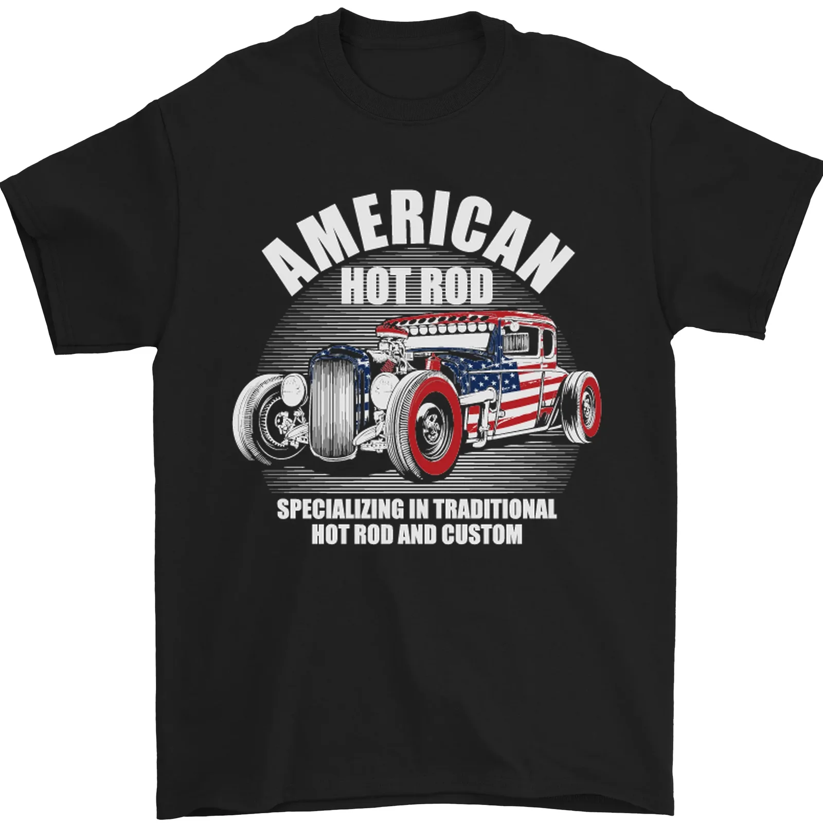 American Hot Rod Dragster Racing Vintage Car T-Shirt 100% Cotton O-Neck Short Sleeve Summer Casual Mens T-shirt Size S-3XL
American Hot Rod Dragster Racing Vintage Car T-Shirt 100% Cotton O-Neck Short Sleeve Summer Casual Mens T-shirt Size S-3XL