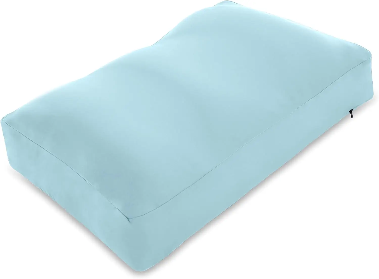 Extra Fluffy Microbead Bed Pillow, Supportive & Cooling with Silk-Like Cover, Breathable Baby Blue
Extra Fluffy Microbead Bed Pillow, Supportive & Cooling with Silk-Like Cover, Breathable Baby Blue