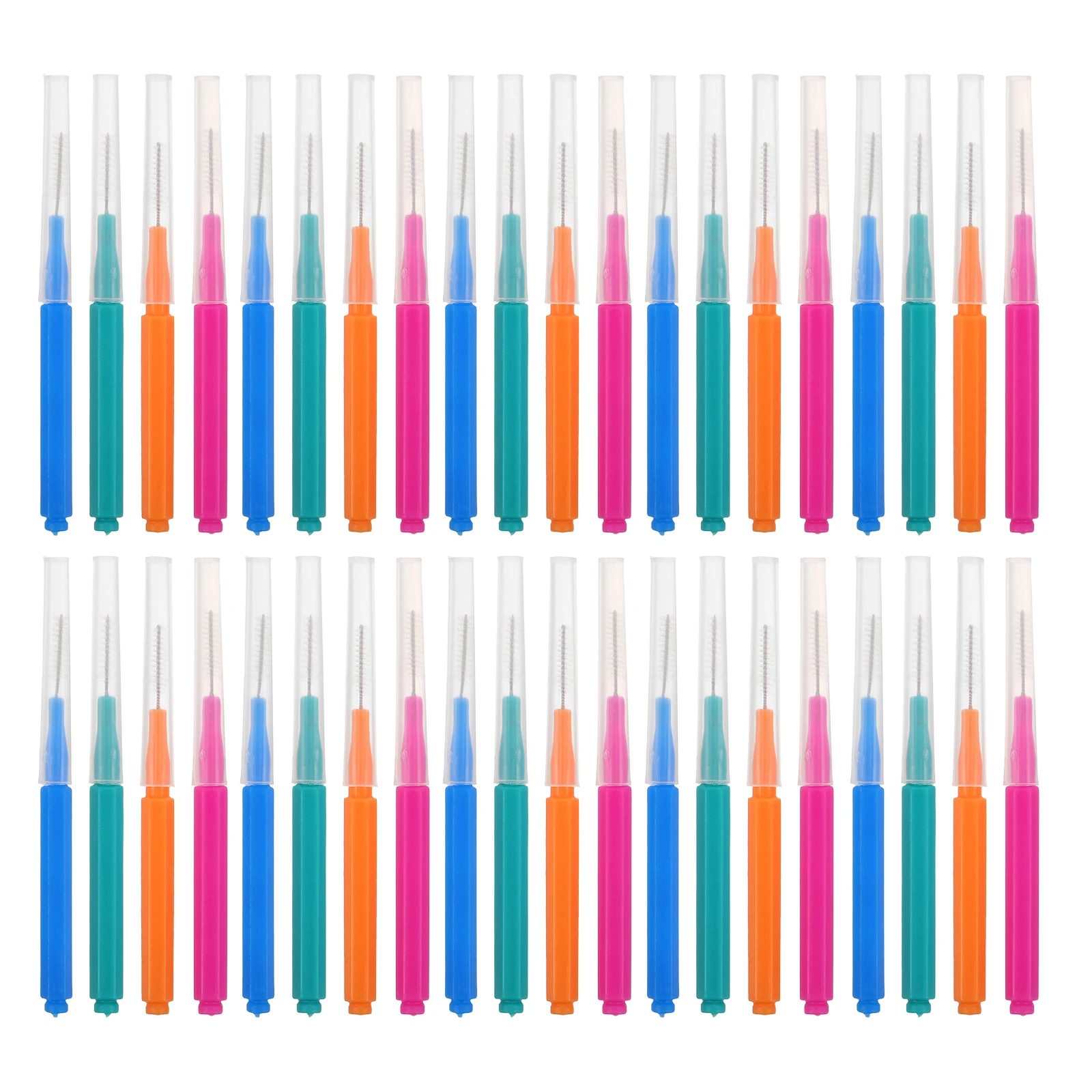 40 Pcs Interdental Brush Straight Shape Stainless Steel Wire Oral Cleaning Tools Tooth Flossing Brushes For Braces Travel Work
40 Pcs Interdental Brush Straight Shape Stainless Steel Wire Oral Cleaning Tools Tooth Flossing Brushes For Braces Travel Work