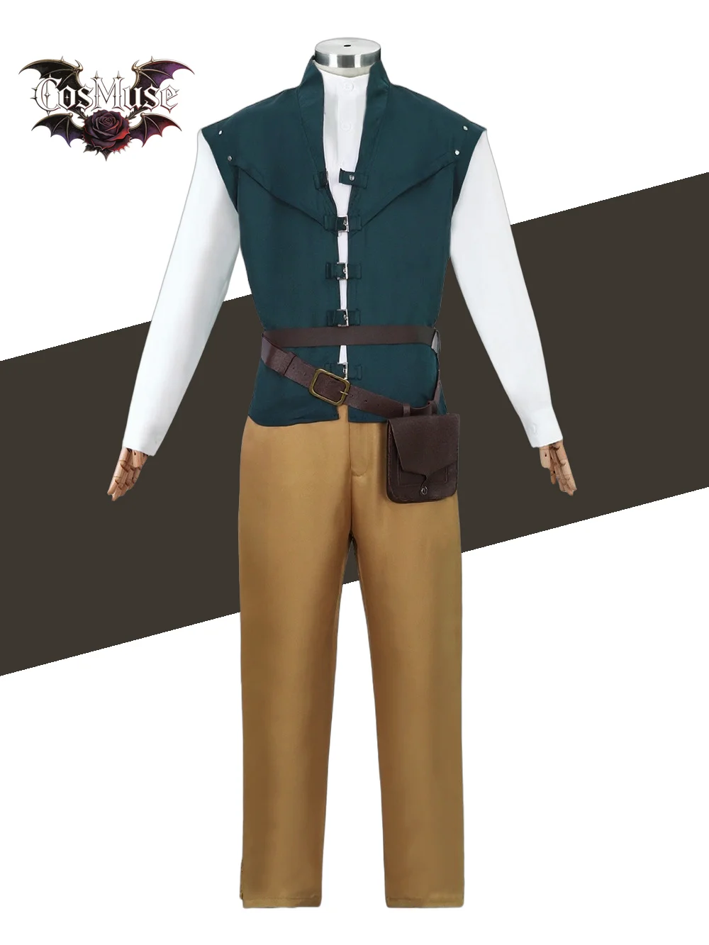 Plus Size Medieval Pirate Vest Costume for Men Blue Lace-Up Waistcoat Adult Halloween Accessory Unisex Adult Pirate Outfit
Plus Size Medieval Pirate Vest Costume for Men Blue Lace-Up Waistcoat Adult Halloween Accessory Unisex Adult Pirate Outfit