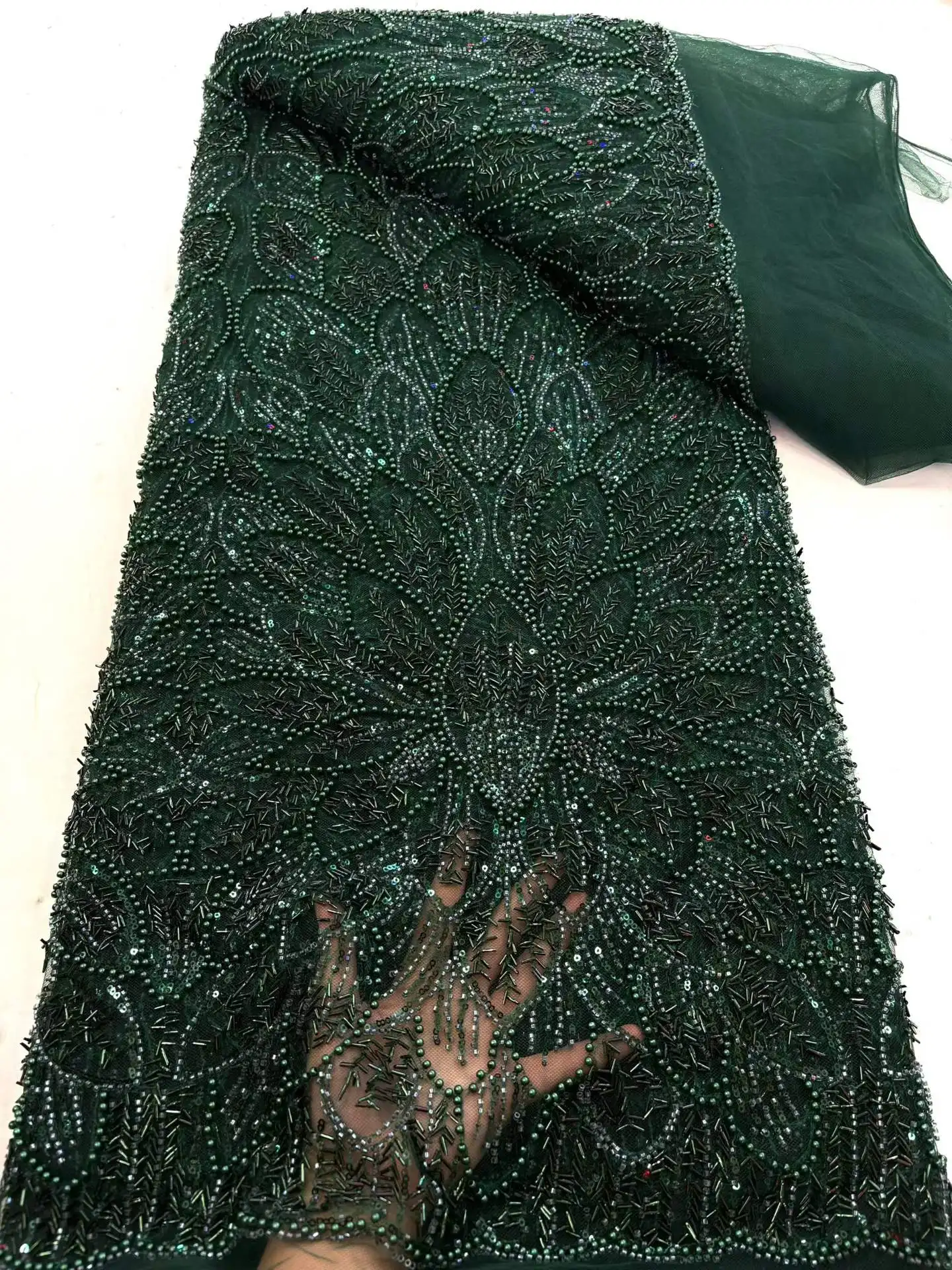 Green French Mesh Lace Fabric Beads African Lace Fabrics Nigerian Mesh Lace Fabric For Diy Dresses Party Wedding
Green French Mesh Lace Fabric Beads African Lace Fabrics Nigerian Mesh Lace Fabric For Diy Dresses Party Wedding