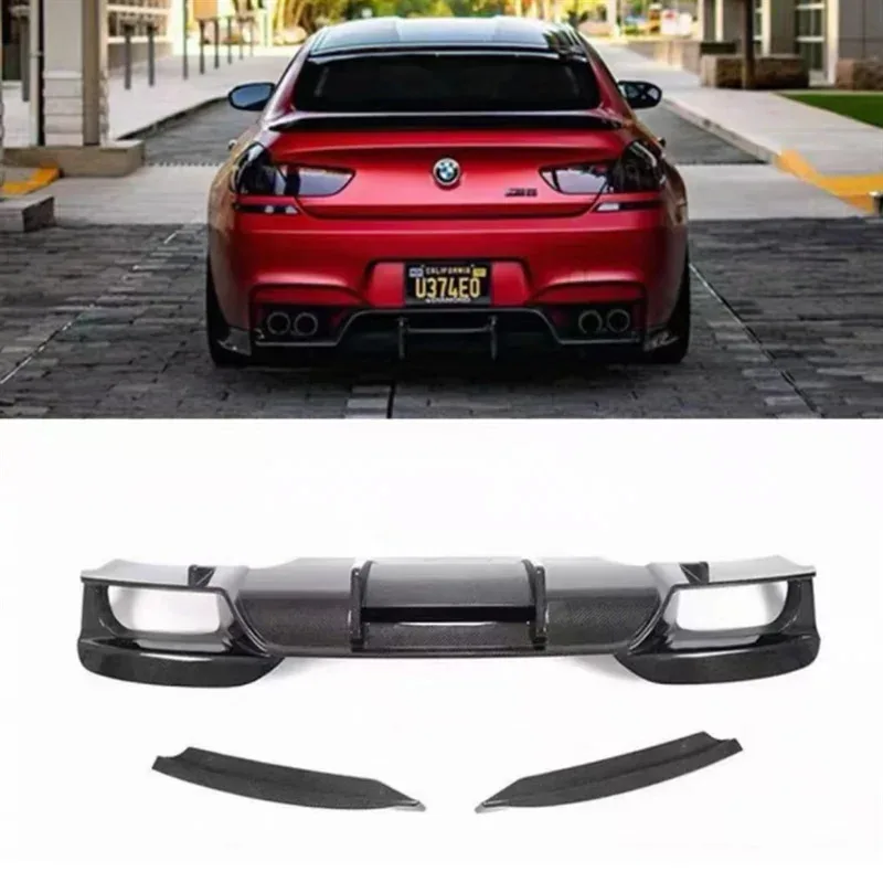 For BMW F06 F12 F13 2012 2013 2014 2015 2016 2017 2018 2019 ReaI Carbon Fiber Bumper Rear Lip Spoiler Kit
For BMW F06 F12 F13 2012 2013 2014 2015 2016 2017 2018 2019 ReaI Carbon Fiber Bumper Rear Lip Spoiler Kit