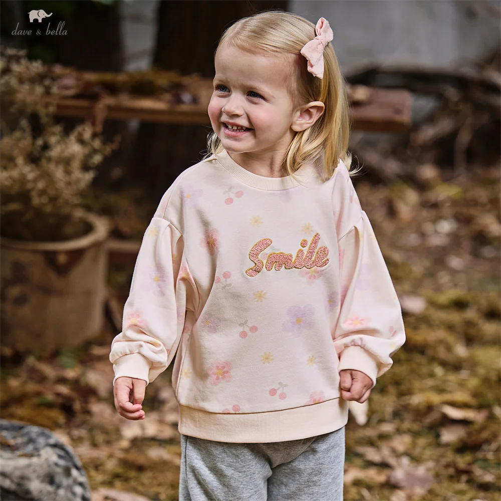 Dave Bella Autumn Girls Baby Hoodie Fashion Casual Sweet Lovely Floral Print Children's Long Sleeve Top Outdoor DB3253241
Dave Bella Autumn Girls Baby Hoodie Fashion Casual Sweet Lovely Floral Print Children's Long Sleeve Top Outdoor DB3253241