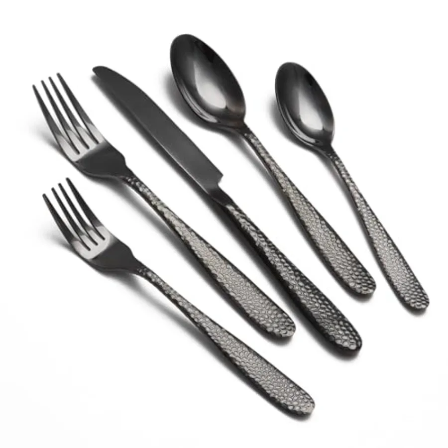Hammered ware Set Stainless Steel Heavy Duty Flatware Set for 4 Food-Grade Tableware Cutlery Set for Home Restaurant Mirror Pol
Hammered ware Set Stainless Steel Heavy Duty Flatware Set for 4 Food-Grade Tableware Cutlery Set for Home Restaurant Mirror Pol