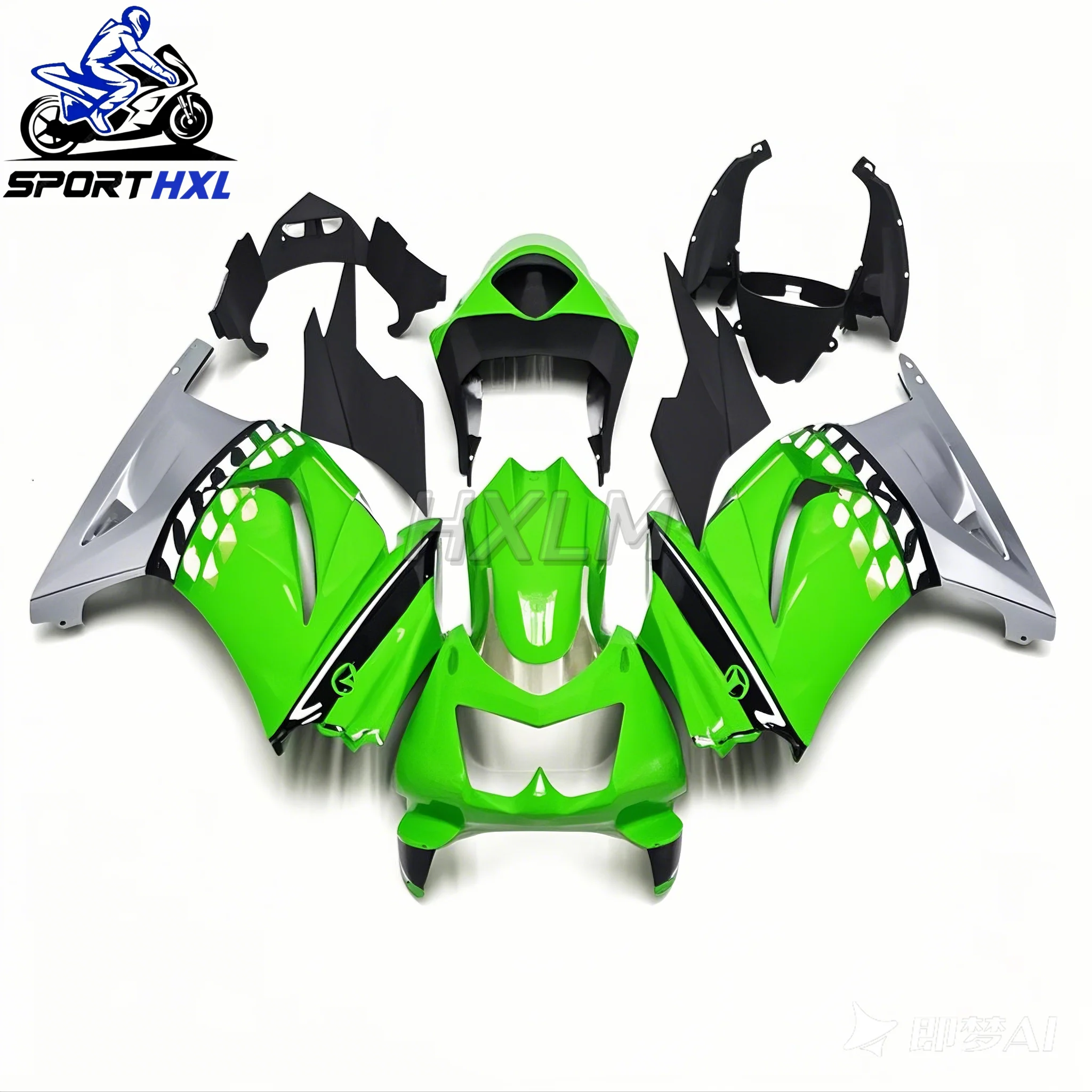 Fairings for EX250 11 12 Ninja 250R Motorcycle Fairing 2013 for Kawasaki Zx250r Body Kits 2008 - 2014 Black unpainted
Fairings for EX250 11 12 Ninja 250R Motorcycle Fairing 2013 for Kawasaki Zx250r Body Kits 2008 - 2014 Black unpainted