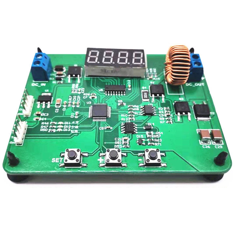 Power Supply Development Board STM32F030C8T6 Digital Controlled Boost CC CV 10-20V to 12-60V 3A Max Digital Tube Display Module
Power Supply Development Board STM32F030C8T6 Digital Controlled Boost CC CV 10-20V to 12-60V 3A Max Digital Tube Display Module