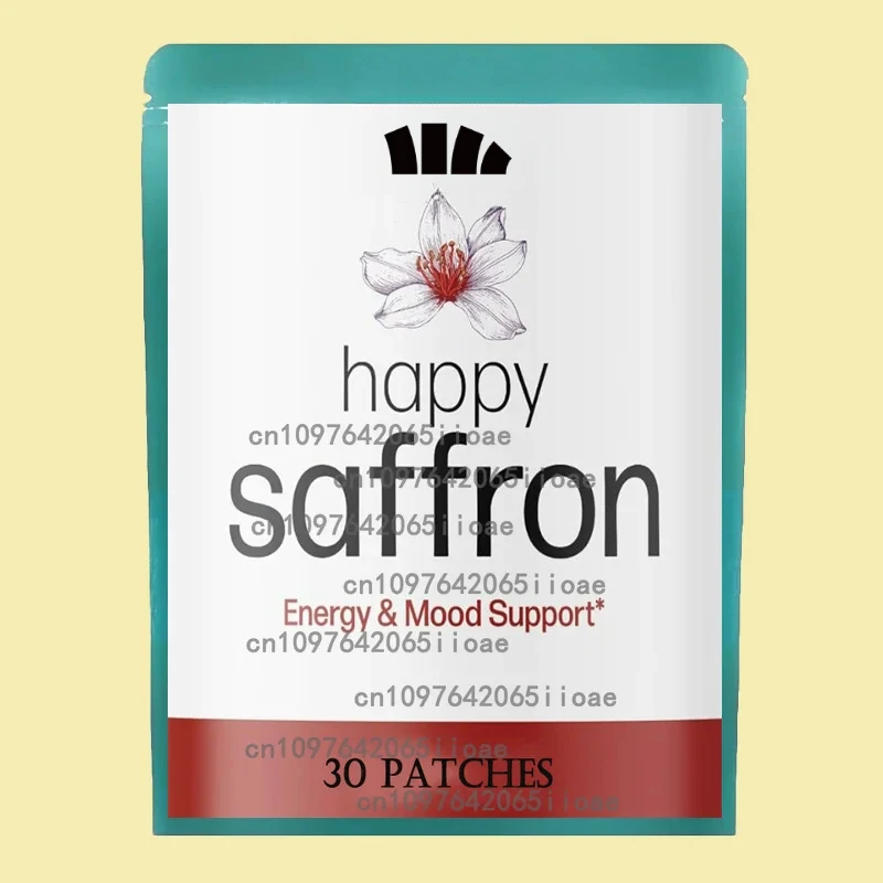 30 Patches Happy Saffron Transdermal Patches Appetite Suppressant for Weight Loss Metabolism Booster Mood Support
30 Patches Happy Saffron Transdermal Patches Appetite Suppressant for Weight Loss Metabolism Booster Mood Support