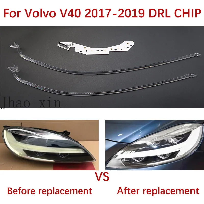 Suitable for Volvo V40 2017-2019 Ballast Module Car Headlight DRL Chip Guide Strip White Light Angel Eye Lamp Tube Circuit Board
Suitable for Volvo V40 2017-2019 Ballast Module Car Headlight DRL Chip Guide Strip White Light Angel Eye Lamp Tube Circuit Board