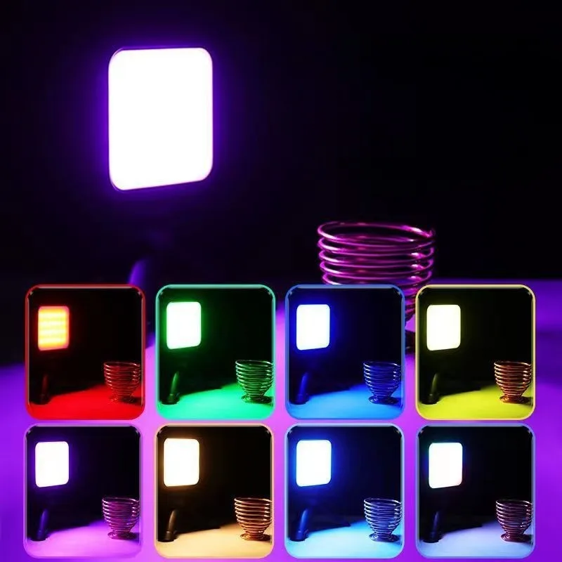 LED Clip Video Light Portable Photography On-Camera 3000K-6000K Bi-Color Lighting Cold Shoe For DSLR Camera Camcorder Gopro Vlog
LED Clip Video Light Portable Photography On-Camera 3000K-6000K Bi-Color Lighting Cold Shoe For DSLR Camera Camcorder Gopro Vlog