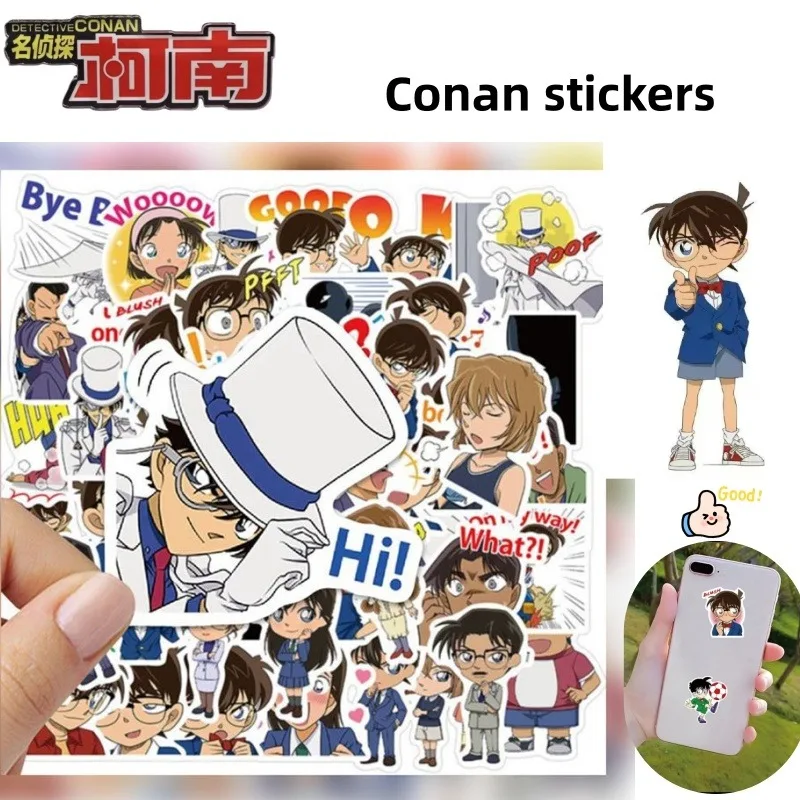 50pcs Detective Conan Stickers, Waterproof Decals for Journal, Notebook & Phone Case Decoration
50pcs Detective Conan Stickers, Waterproof Decals for Journal, Notebook & Phone Case Decoration