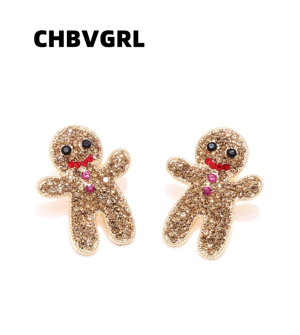 Christmas gift | European and American cute Christmas gingerbread man earrings sweet temperament high-end feeling Christmas
Christmas gift | European and American cute Christmas gingerbread man earrings sweet temperament high-end feeling Christmas