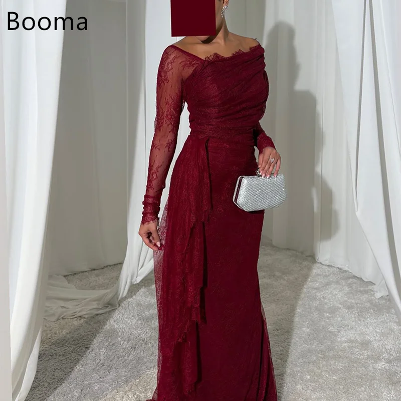 Booma Mermaid Evening Dresses Formal Party Gowns for Women Long Lace Pleat Floor-Length Elegant Prom Gown Customize 2025
Booma Mermaid Evening Dresses Formal Party Gowns for Women Long Lace Pleat Floor-Length Elegant Prom Gown Customize 2025