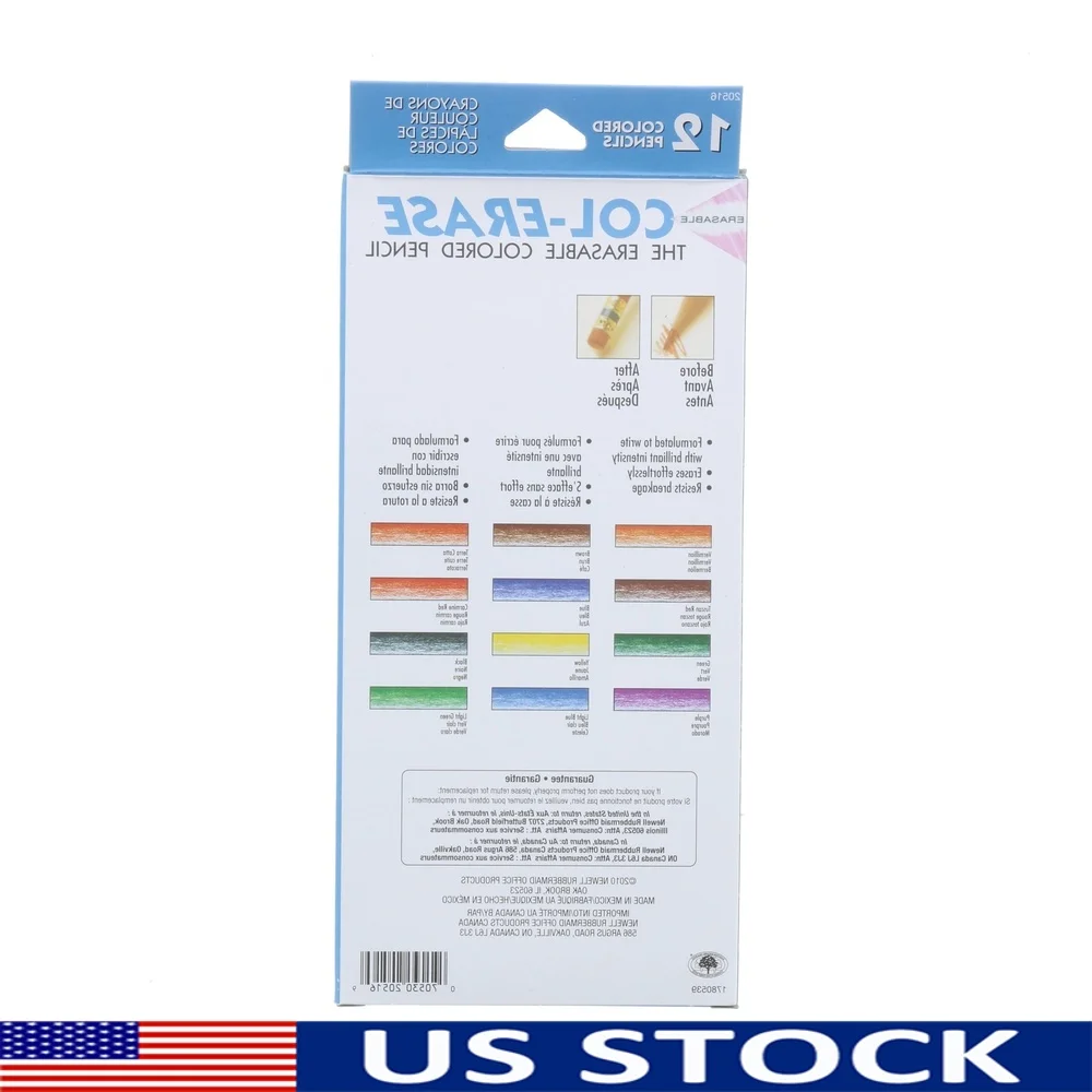 Colored Pencil Set 12 Color Erasable Pencils Hexagonal Grip High Quality Pigments Art Sketch Drawing Supplies Ideal Artists
Colored Pencil Set 12 Color Erasable Pencils Hexagonal Grip High Quality Pigments Art Sketch Drawing Supplies Ideal Artists