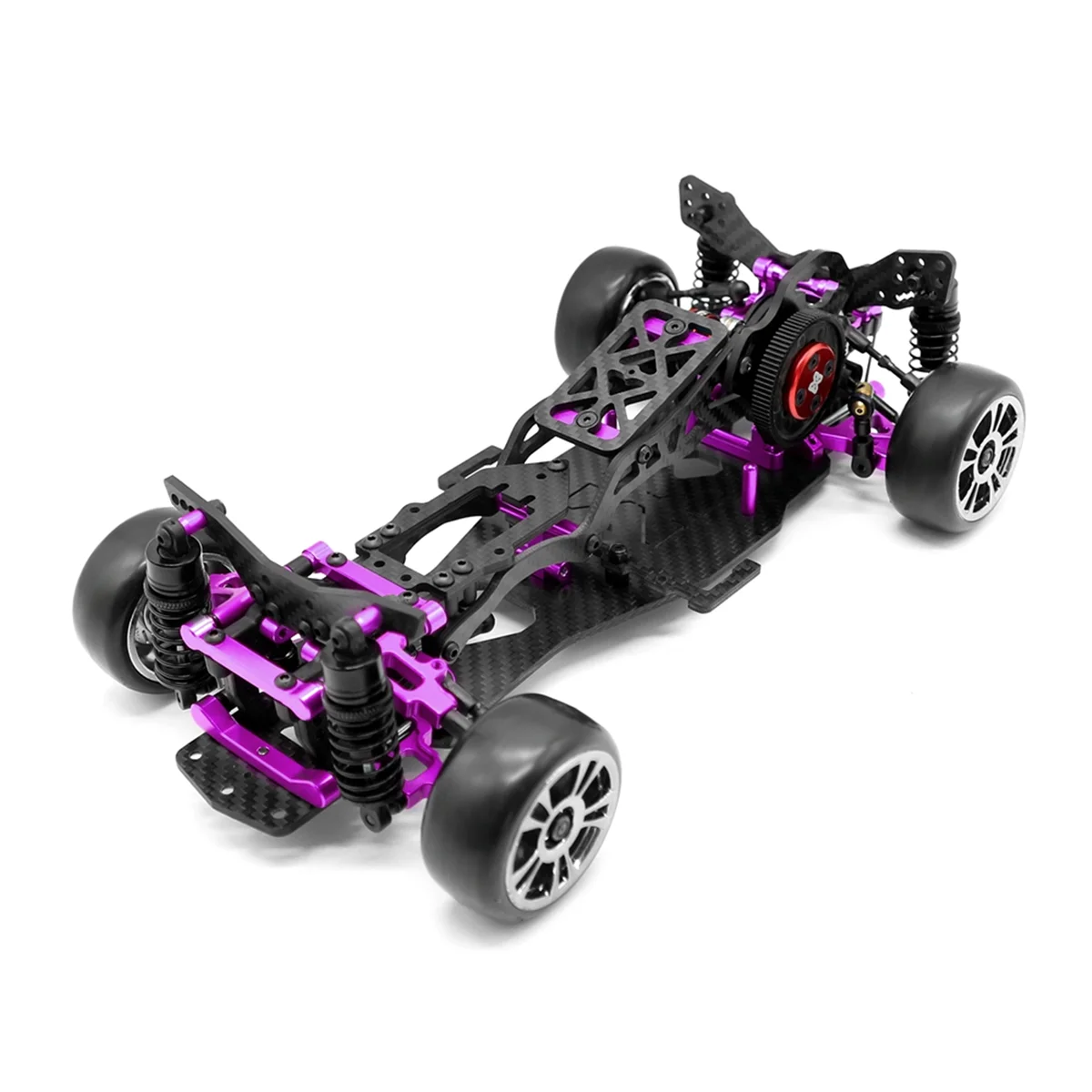DIY RC Car Rear-Drive Drift Racing Frame 1/10 RCCar RC Frame Drift Car Kit Version RC Frame Drift Car Kit Version Purple
DIY RC Car Rear-Drive Drift Racing Frame 1/10 RCCar RC Frame Drift Car Kit Version RC Frame Drift Car Kit Version Purple