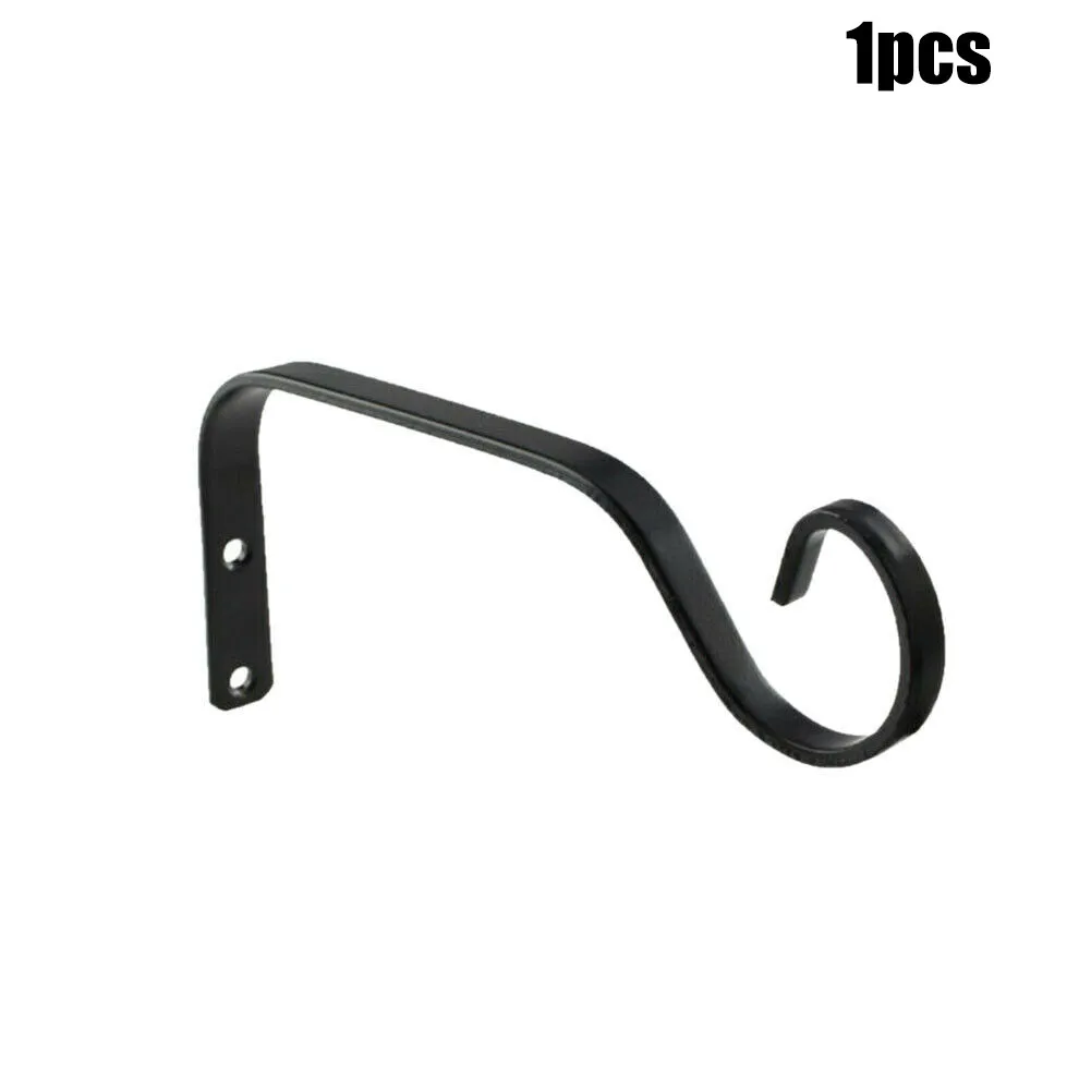 Plant Flower Pot Hook Decor Hanger Metal 1 2PCS Basket Black Brackets Decoration Garden Outdoor Wall Hanging Hook 
Plant Flower Pot Hook Decor Hanger Metal 1 2PCS Basket Black Brackets Decoration Garden Outdoor Wall Hanging Hook