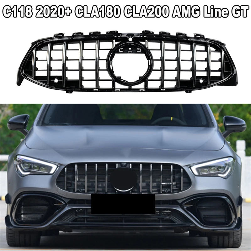 Gloss black Car grille decoration for Mercedes-Benz CLA-Class C118 2020+ CLA180 CLA200 AMG Line GT grille
Gloss black Car grille decoration for Mercedes-Benz CLA-Class C118 2020+ CLA180 CLA200 AMG Line GT grille