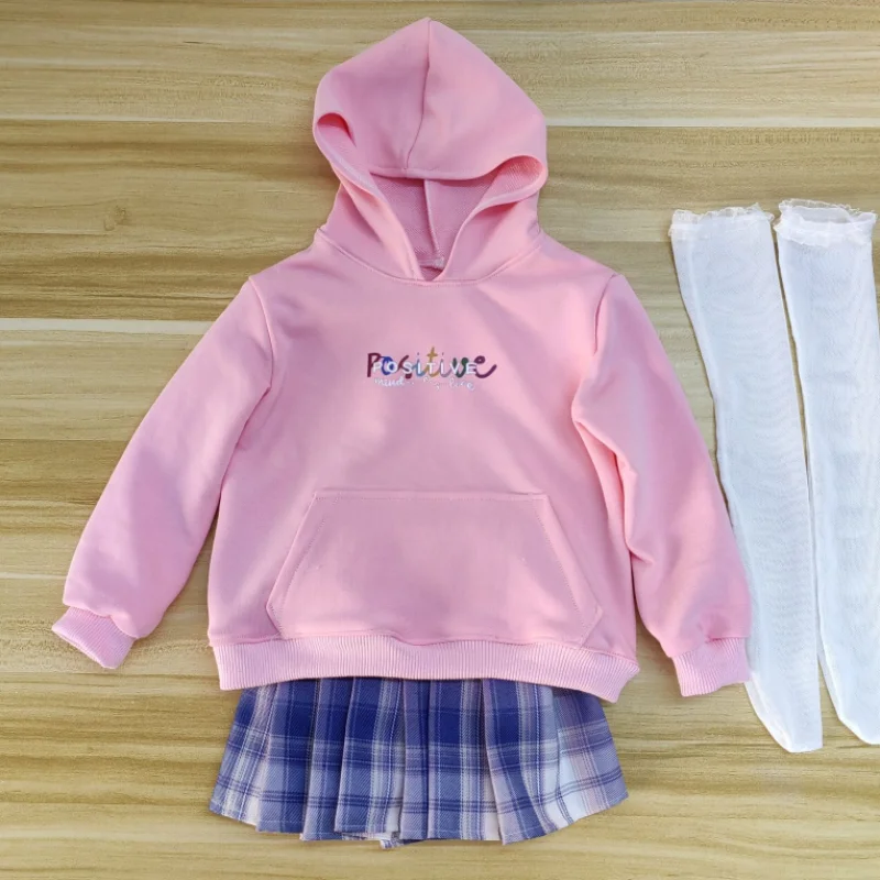 Entity Silicone Doll Hooded Sweatshirt Skirt 68-120CM Fashion Soft Loose Doll Clothes Silicone Doll Sweatshirt Plaid Skirt Set
Entity Silicone Doll Hooded Sweatshirt Skirt 68-120CM Fashion Soft Loose Doll Clothes Silicone Doll Sweatshirt Plaid Skirt Set
