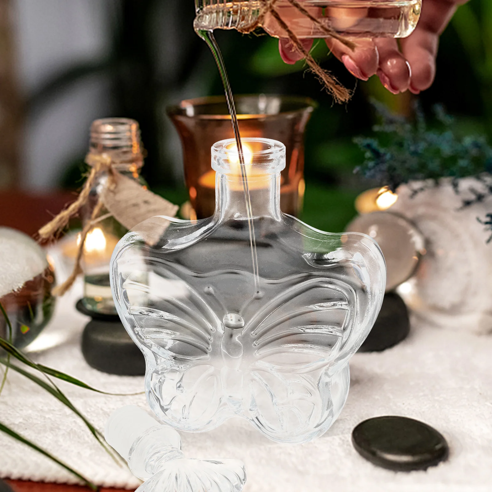 4Pcs Night Glow Sand Art Bottles Transparent Glass Drift Bottles Sealed DIY Wishing Bottle Message Gift Wishing Bottle
4Pcs Night Glow Sand Art Bottles Transparent Glass Drift Bottles Sealed DIY Wishing Bottle Message Gift Wishing Bottle